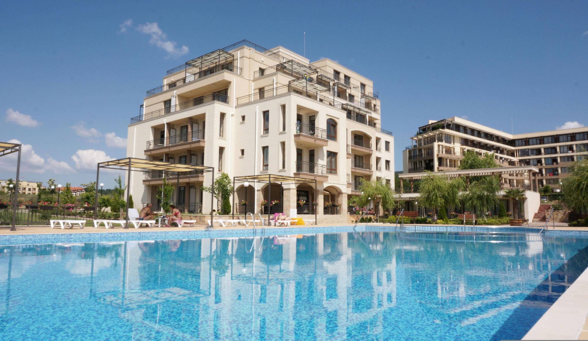 Sorrento Sole Mare Aparthotel Sveti Vlas Buitenkant foto